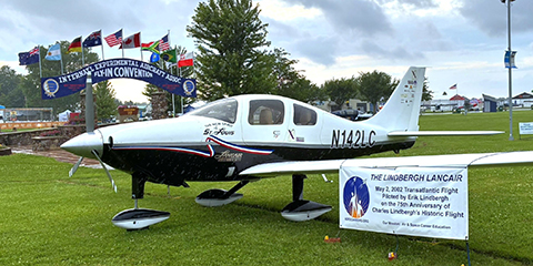 The New Spirit of St. Louis visits AirVenture The New Spirit of St. Louis visits AirVenture